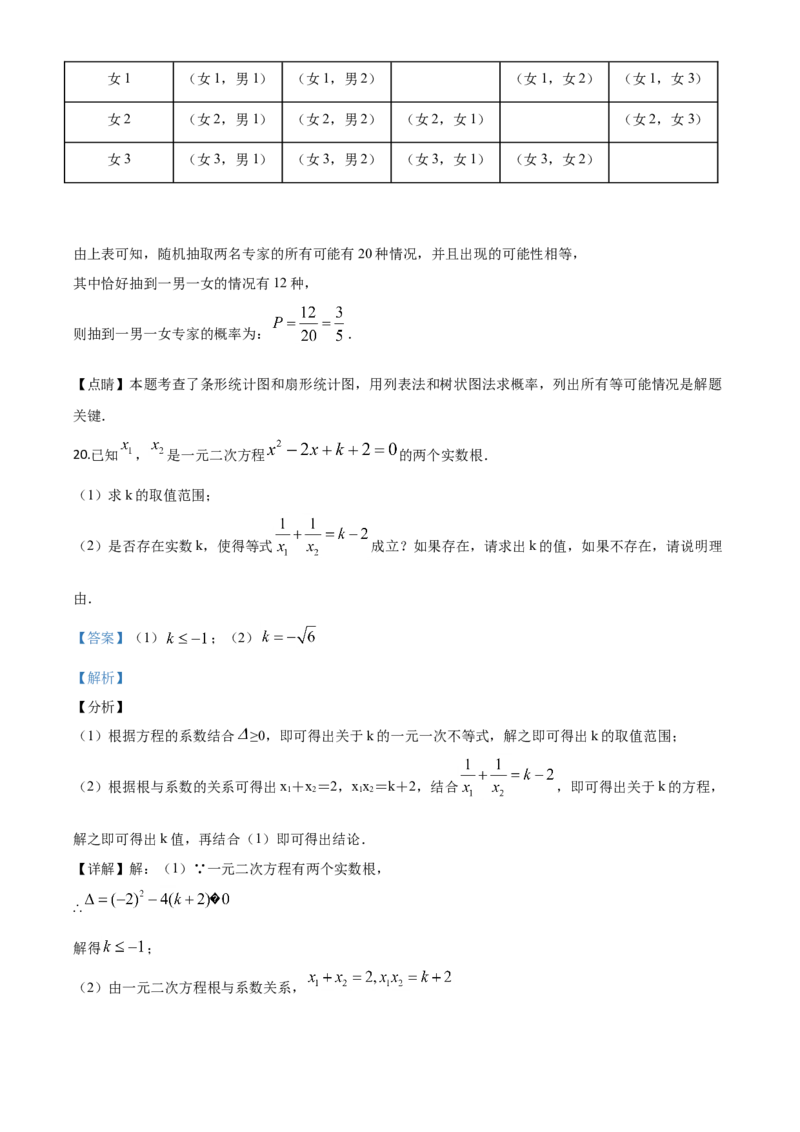 精品解析：四川省南充市2020年中考数学试题（解析版）_中考真题_2.数学中考真题2015-2024年_2020全国多省多地中考数学真题126份_2020年中考真题精品解析数学（四川南充卷）精编word版
