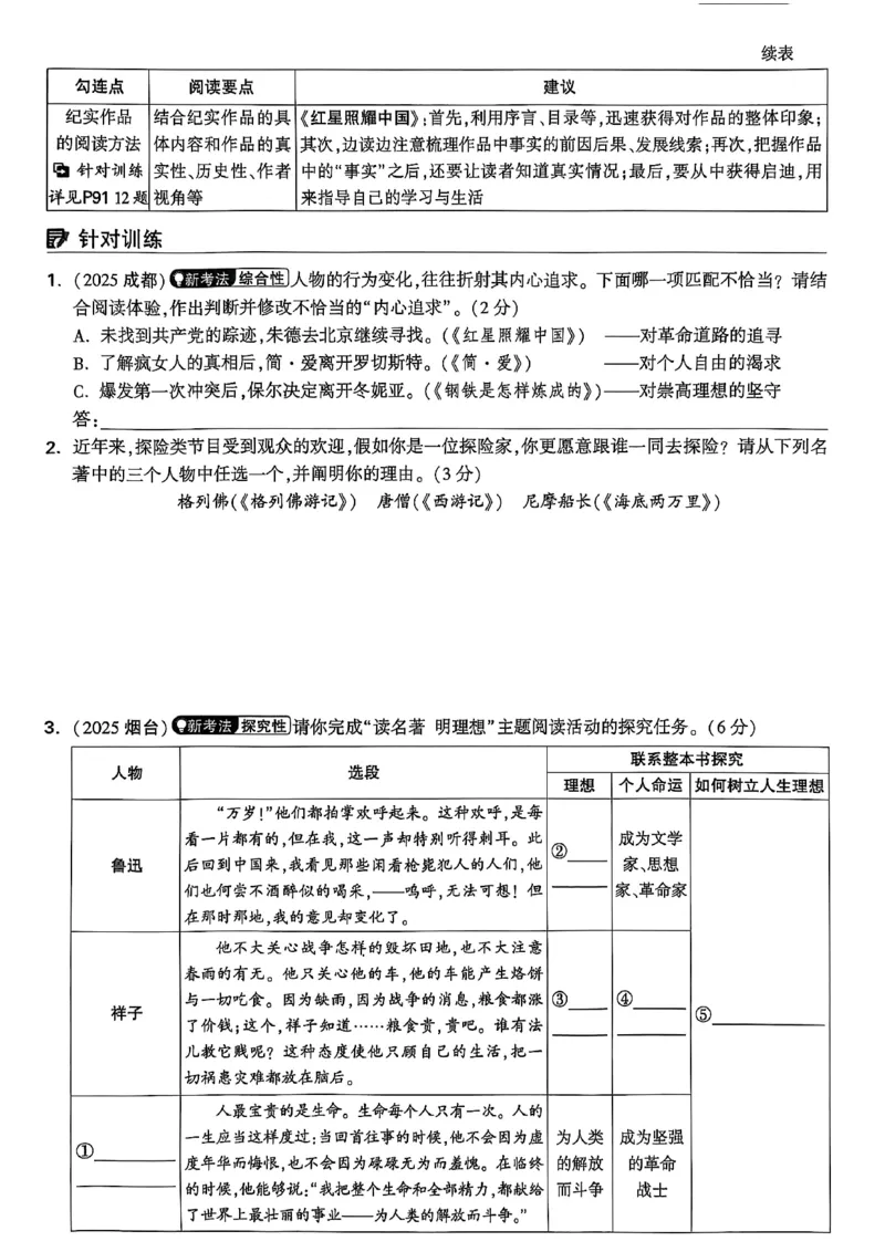 2026辽宁万唯试题研究（语文-1精讲本）_26《万唯中考试题研究》辽宁_2026《辽宁万唯试题研究》语文
