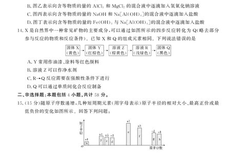 26高三皖八一联-化学_2025年10月_251023原版：安徽省2026届&ldquo;皖南八校&rdquo;高三第一次大联考（全科）