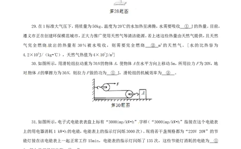 贵州省遵义市2015年中考物理真题试题（含答案）_中考真题_4.物理中考真题2015-2024年_2015年中考物理真题165份
