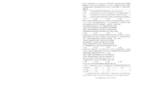 25届武汉市二月调考政治试卷_2025年2月_250228武汉市2025届高中毕业生二月调研考试（全科）_武汉市2025届高中毕业生二月调研考试政治