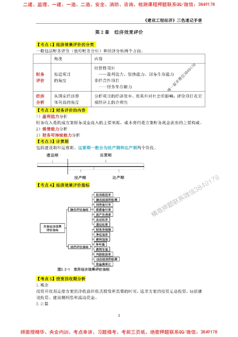 2025年一级建造师《建设工程经济》三色速记手册_2026年一级建造师_2026年一建经济_2025年一建经济SVIP_01-精华文档✿电子教材✿历年真题_27-经济《三色速记手册》SMR推荐