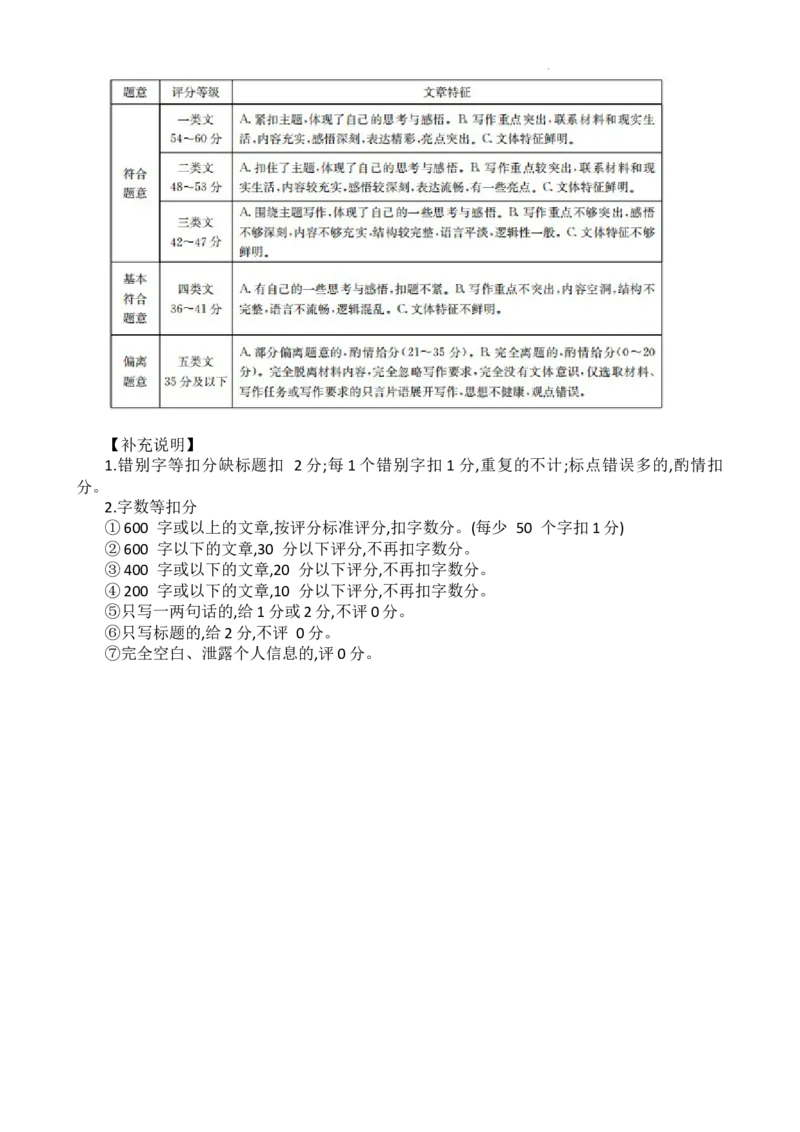 2025届陕西省汉中市高三下学期质量检测考试（二模）语文+答案_2025年4月_2504062025届陕西省汉中市高三下学期质量检测考试（二模）（全科）