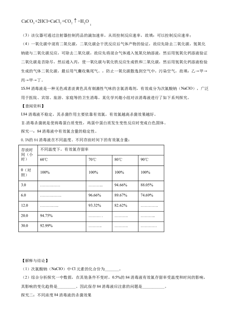 精品解析：山东省菏泽市2020年中考化学试题（解析版）_中考真题_5.化学中考真题2015-2024年_2020中考化学真题（113份）_2020年中考真题精品解析化学（山东菏泽卷）精编word版