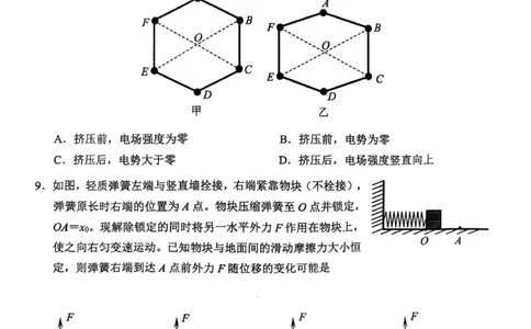 2025届深圳一模物理试卷_2025年2月_2502202025届广东省深圳市高三下学期第一次调研考试（全科）_2025届广东省深圳市高三下学期第一次调研考试物理