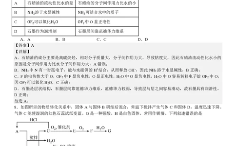 湖北化学-答案_1.高考2025全国各省真题+答案_00.2025各省市高考真题及答案（按省份分类）_7、湖北卷（9科全）_5.化学