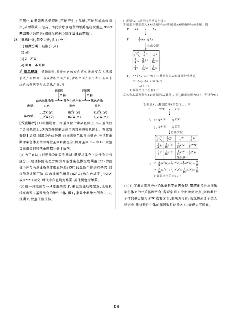 东北精准教学联盟高三10月---生物学强化卷解析_2025年10月_12026年试卷教辅资源等多个文件_251031东北三省精准教学联盟2026届高三10月联考强化卷
