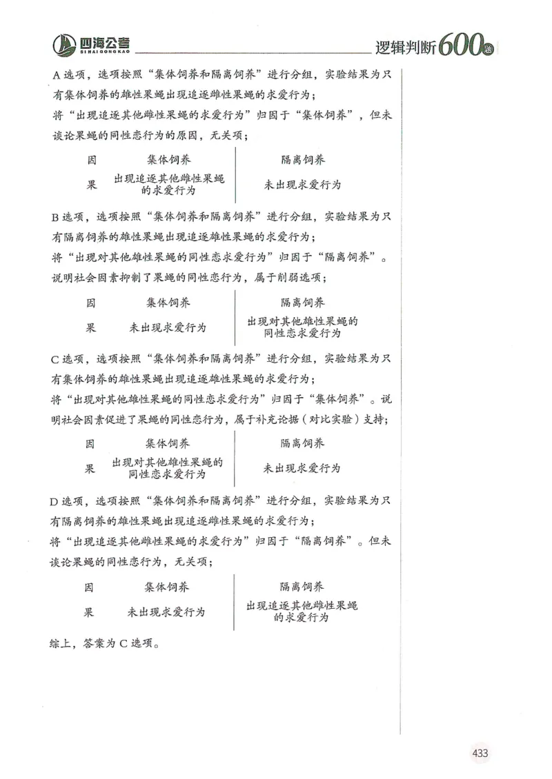 逻辑判断600题--解析_26吉林考备考资料包_11省考刷题包_28逻辑判断600题