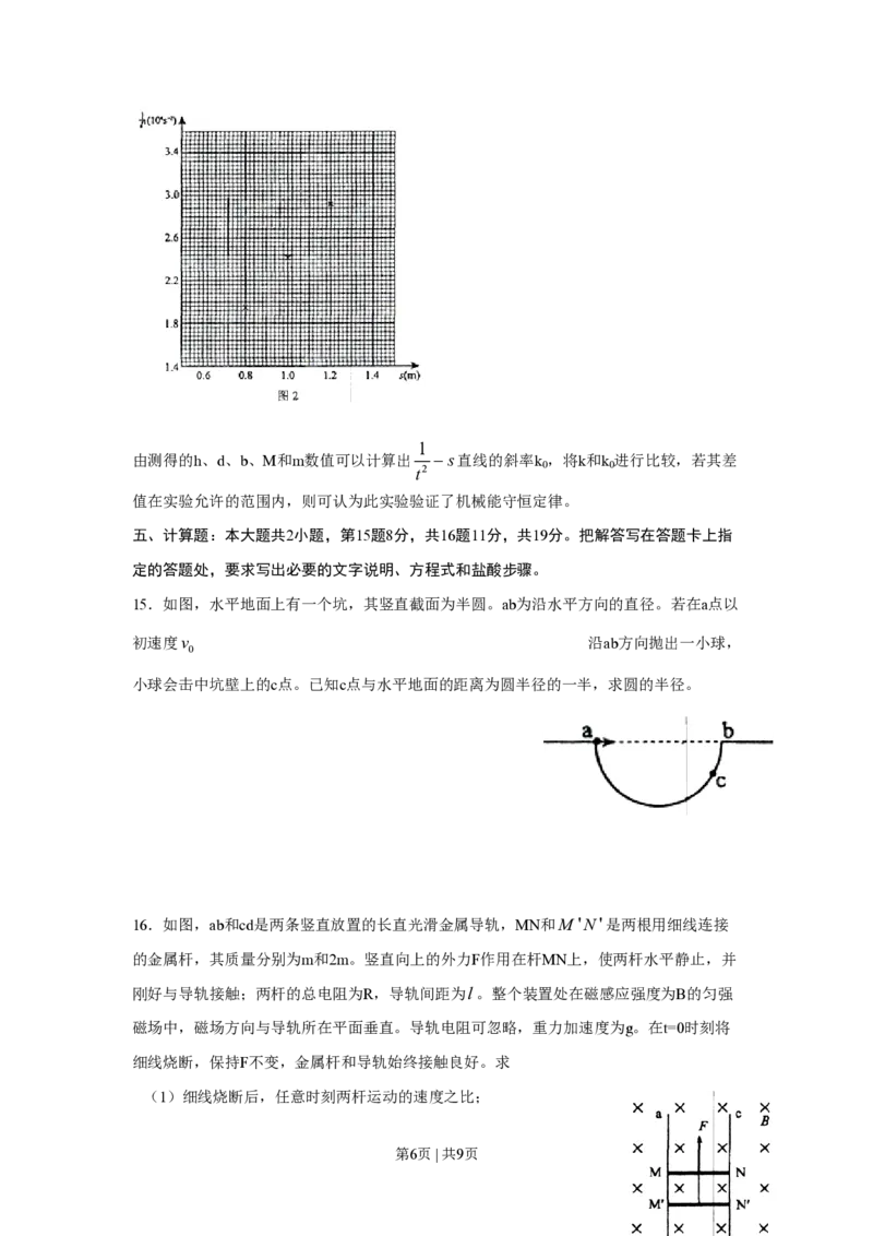 2011年高考物理试卷（海南）（空白卷）_物理历年高考真题_新&middot;PDF版2008-2025&middot;高考物理真题_物理（按省份分类）2008-2025_2008-2025&middot;（海南）物理高考真题
