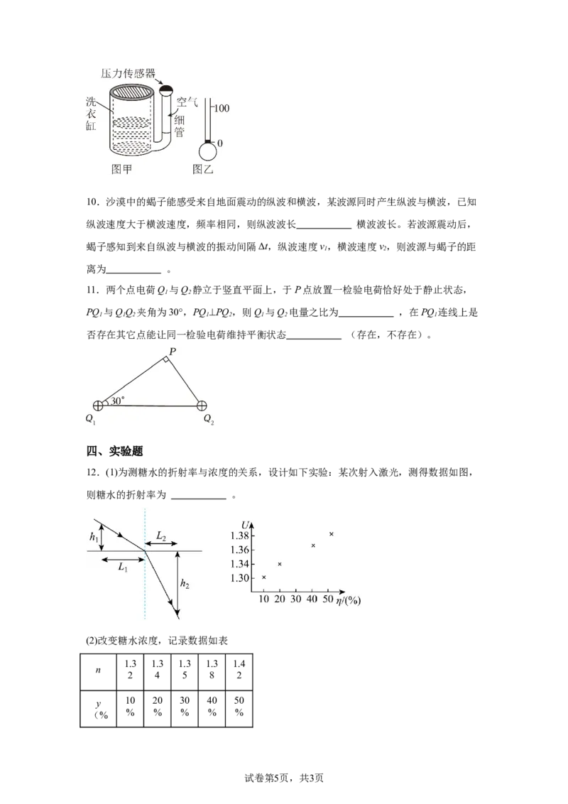 福建2025年高考福建物理高考真题文档版_1.高考2025全国各省真题+答案_00.2025各省市高考真题及答案（按省份分类）_6、福建卷（全科，持续更新）_4.物理