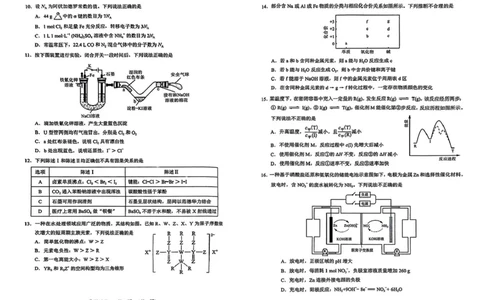 2025年广州市普通高中毕业班综合测试（一）化学试题+答案_2025年3月_2503192025年广州市普通高中毕业班综合测试（一）（全科）_2025年广州市普通高中毕业班综合测试（一）化学