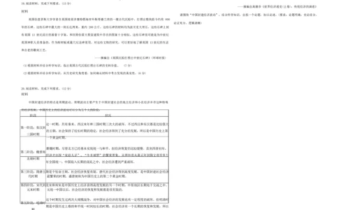 东北三省三校2025届高三下学期第二次联合模拟考试历史_2025年4月_250403东北三省三校2025届高三第二次联合模拟考试（哈师大附中、东师大附中、辽宁省实验中学）（全科）