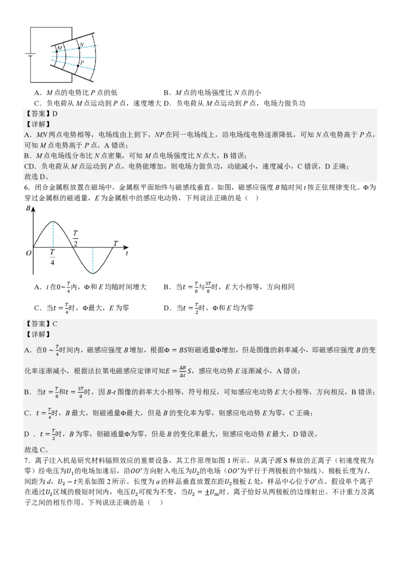 甘肃物理-答案_1.高考2025全国各省真题+答案_00.2025各省市高考真题及答案（按省份分类）_15、甘肃卷（9全科）_物理