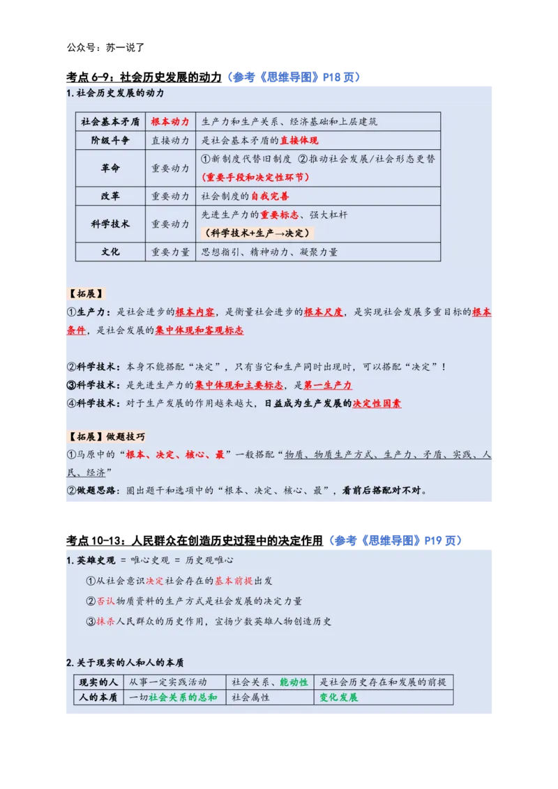 马原高分学霸笔记：按照考点_2026考公资料_（49）政治理论合集_政治理论合集_2025考研政治_05.苏一_02.强化阶段_00.讲义汇总