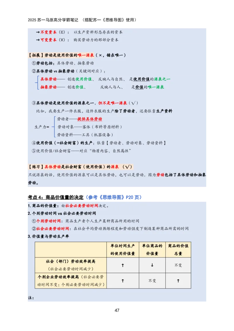 马原高分学霸笔记：按照考点_2026考公资料_（49）政治理论合集_政治理论合集_2025考研政治_05.苏一_02.强化阶段_00.讲义汇总
