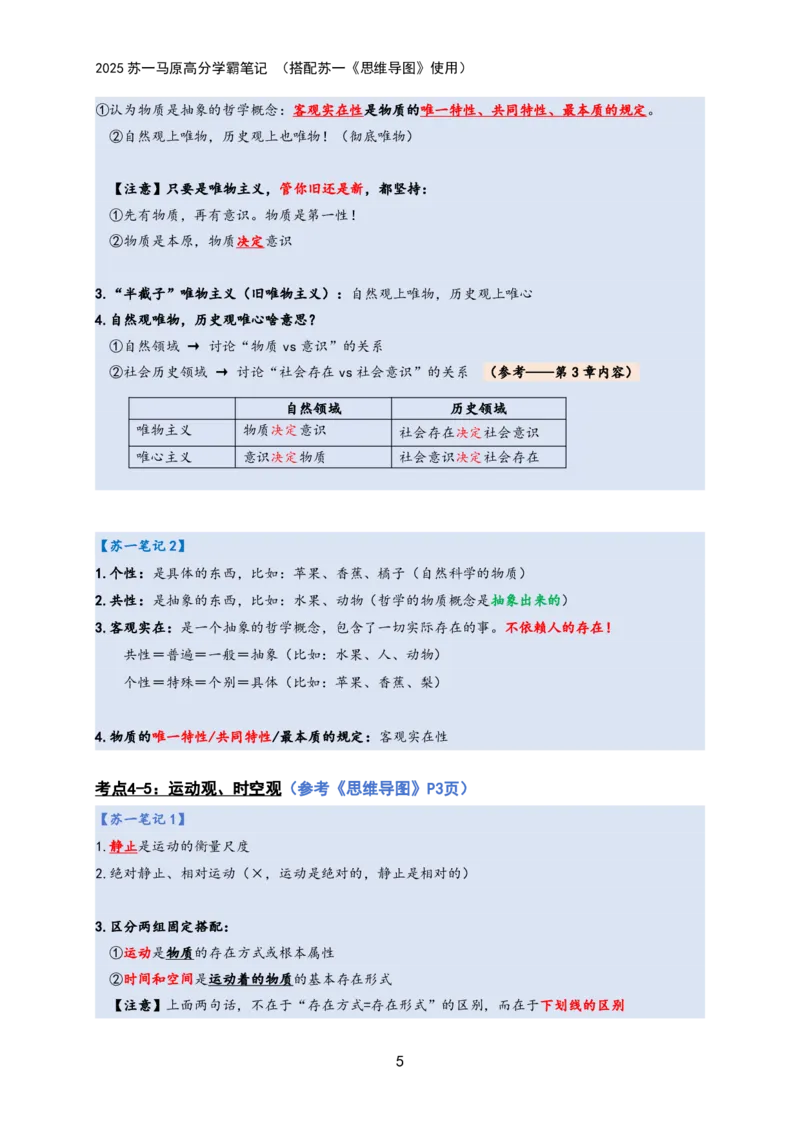 马原高分学霸笔记：按照考点_2026考公资料_（49）政治理论合集_政治理论合集_2025考研政治_05.苏一_02.强化阶段_00.讲义汇总