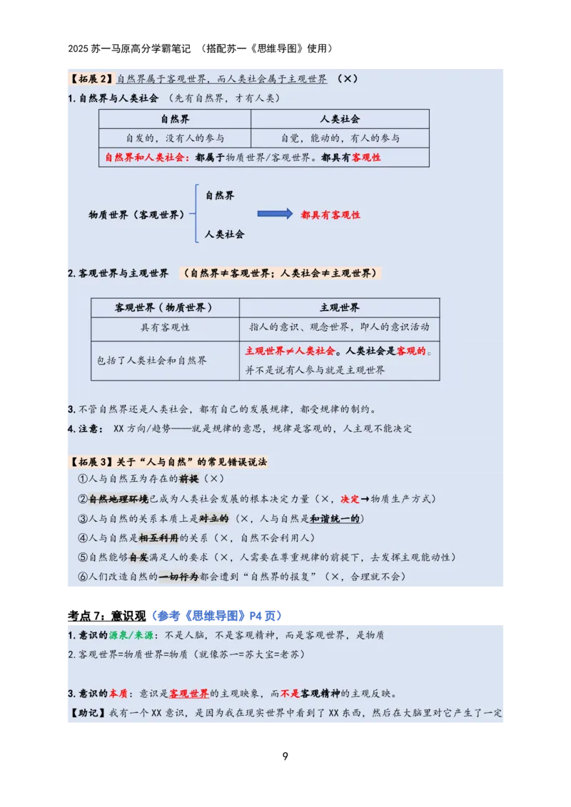 马原高分学霸笔记：按照考点_2026考公资料_（49）政治理论合集_政治理论合集_2025考研政治_05.苏一_02.强化阶段_00.讲义汇总