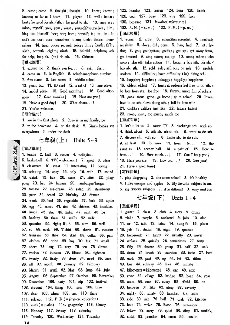 2026辽宁万唯试题研究（英语-5参考答案）_26《万唯中考试题研究》辽宁_2026《辽宁万唯试题研究》英语