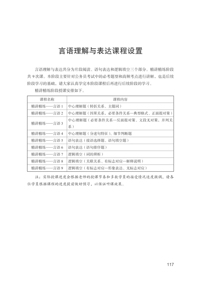 言语助教笔记1_2026考公资料_（10）粉笔_2026年国考980系统班FB_3.精讲讲练（55节）_1.言语-郭熙_助教笔记