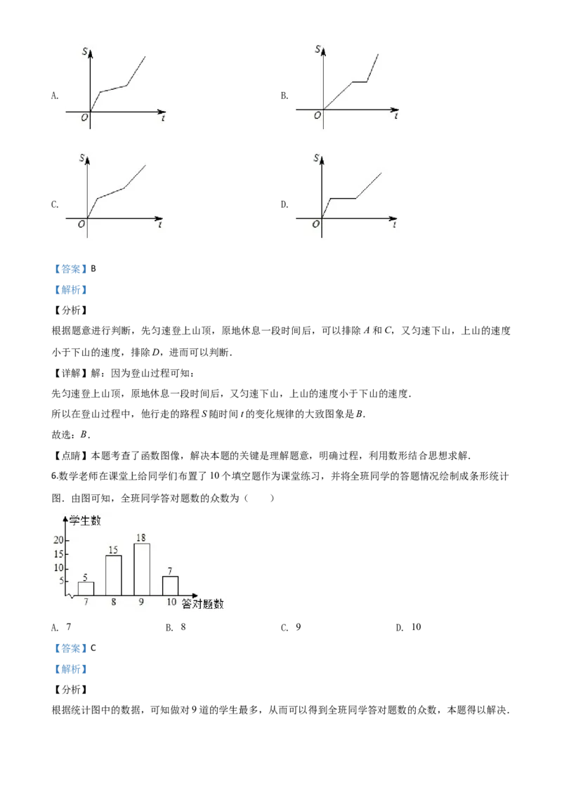 精品解析：黑龙江省齐齐哈尔市、黑河市、大兴安岭地区2020年中考数学试题（解析版）_中考真题_2.数学中考真题2015-2024年_2020全国多省多地中考数学真题126份