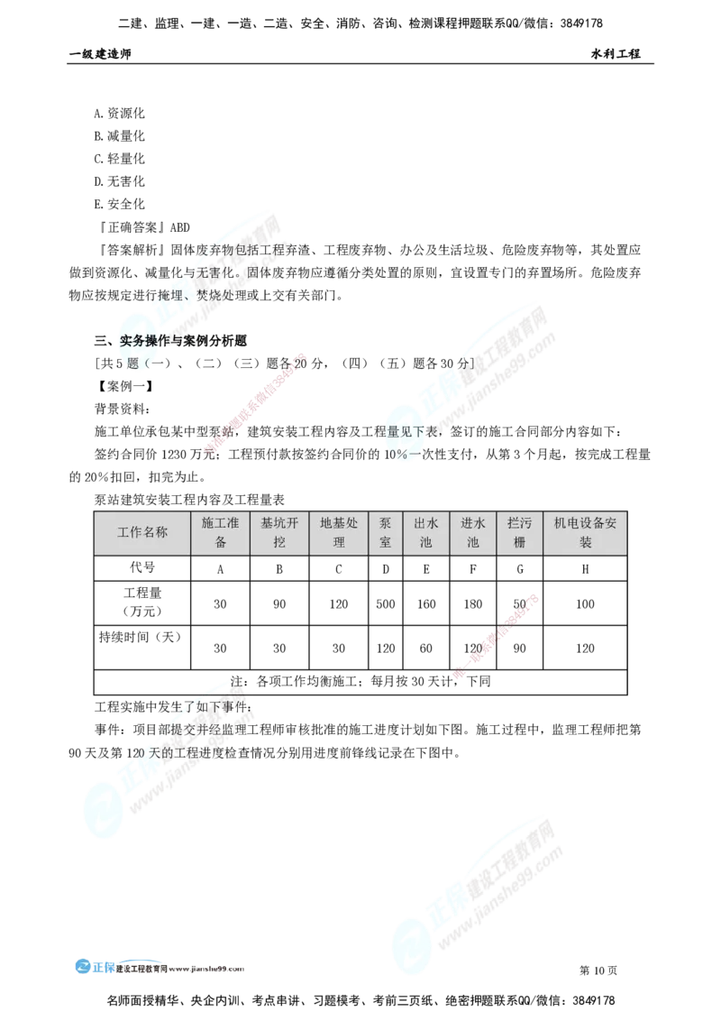 2025年一级建造师《水利实务》模考密钥直播-2_2026年一级建造师_2026年一建水利_2025年一建水利SVIP_03-习题精析✿实战特训✿模考通关_31-水利《模考密钥班》褚帅JG_讲义