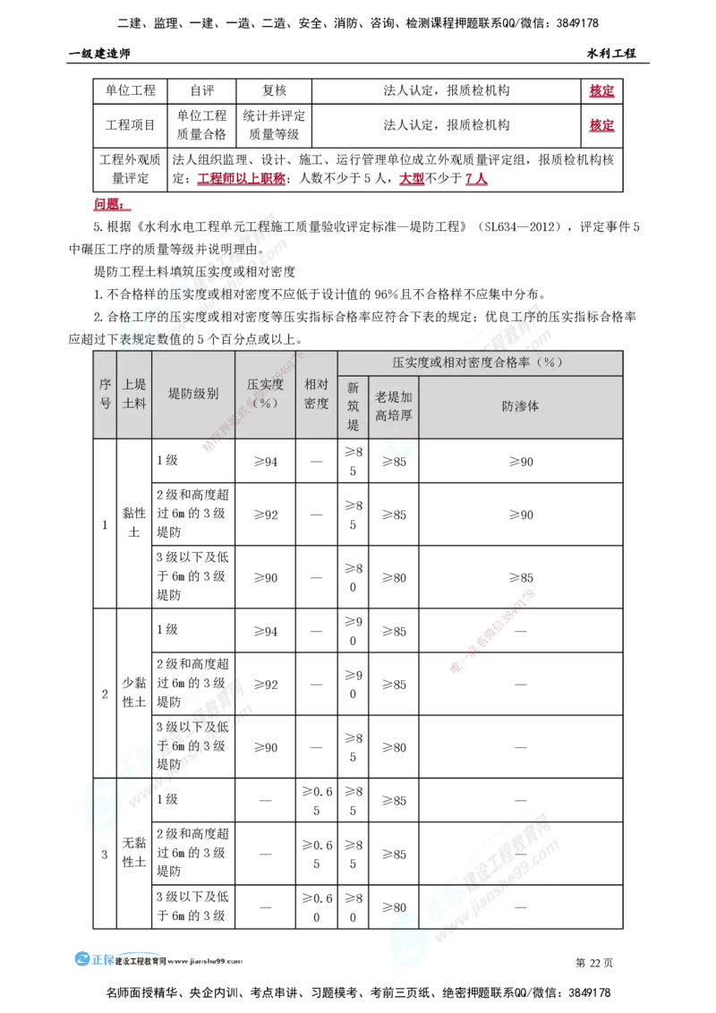 2025年一级建造师《水利实务》模考密钥直播-2_2026年一级建造师_2026年一建水利_2025年一建水利SVIP_03-习题精析✿实战特训✿模考通关_31-水利《模考密钥班》褚帅JG_讲义