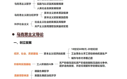 马原积淀01课堂总结(1)_2026考公资料_（49）政治理论合集_政治理论合集_2025考研政治_04.米鹏_02.积淀_02.积淀马原考点必修刘亚男_01.马原积淀01导论初探马克思主义