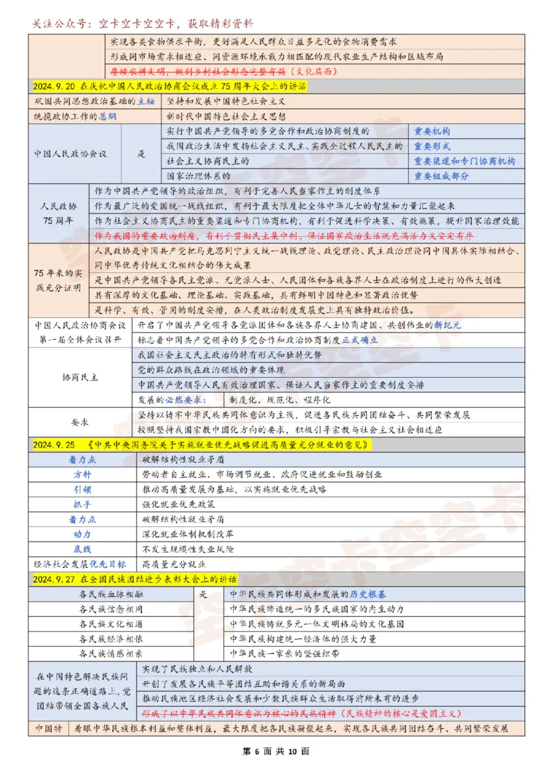 821295831918976时政10页纸空卡原创_2026考公资料_（49）政治理论合集_政治理论合集_空卡政治9.9考研救命资料包（政治理论可看）