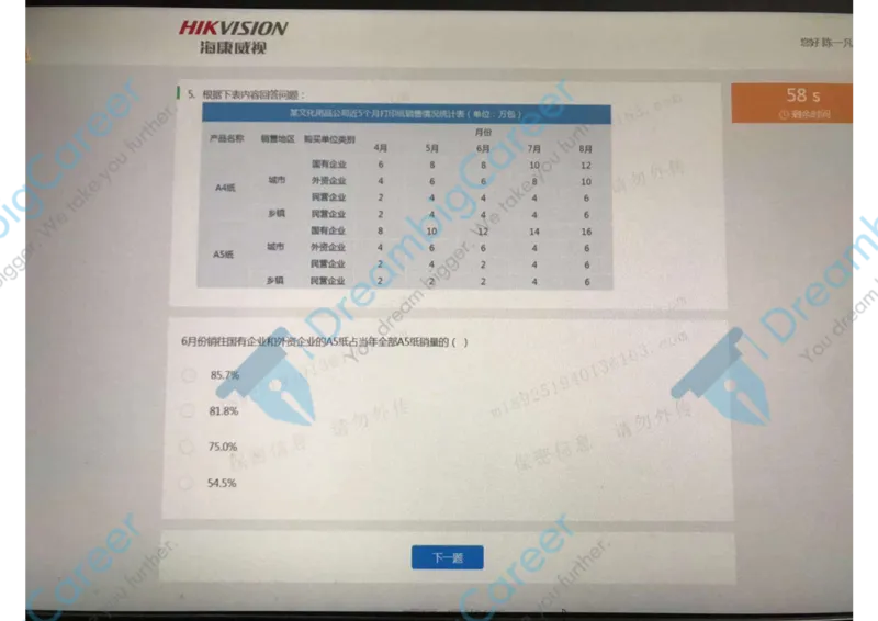 9海康威视春招测评2（瑞克求职：2020春招）_01、北sen汇总_01、北sen汇总_补充资料_04、21、20年北s真题整理，部分有解析（word+pdf）_20年多家公司pdf版本