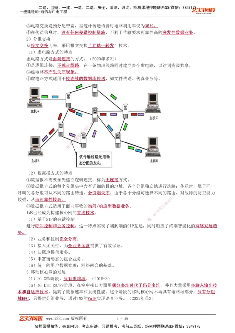 1-5_2026年一级建造师_2026年一建通信_2025年一建通信SVIP_04-冲刺串讲✿考点强化✿小灶集训_02-通信《高频考点班》杨鹏233推荐