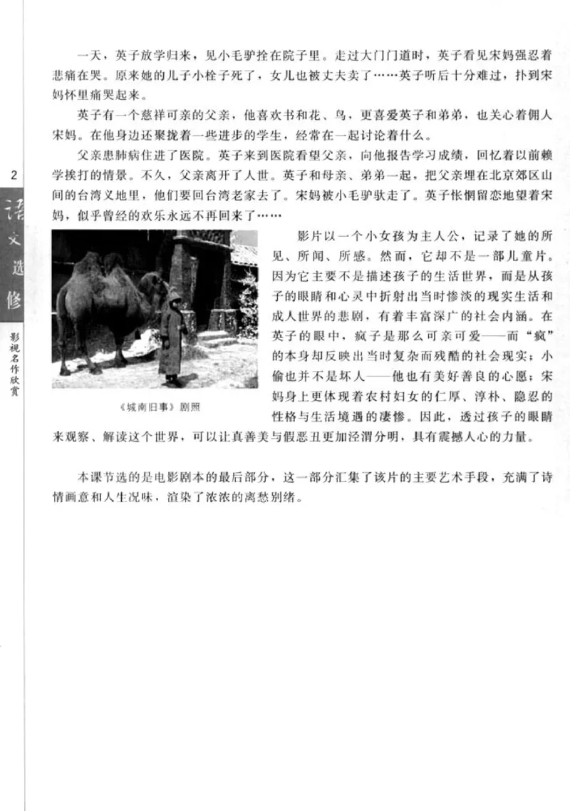 高中语文影视名作欣赏_4-教培资料-26年最新资料-同步更新_初中高中教资_03科三专项（进去保存报考的学科即可）_02科三专项（笔记真题思维导图教学设计版本二）