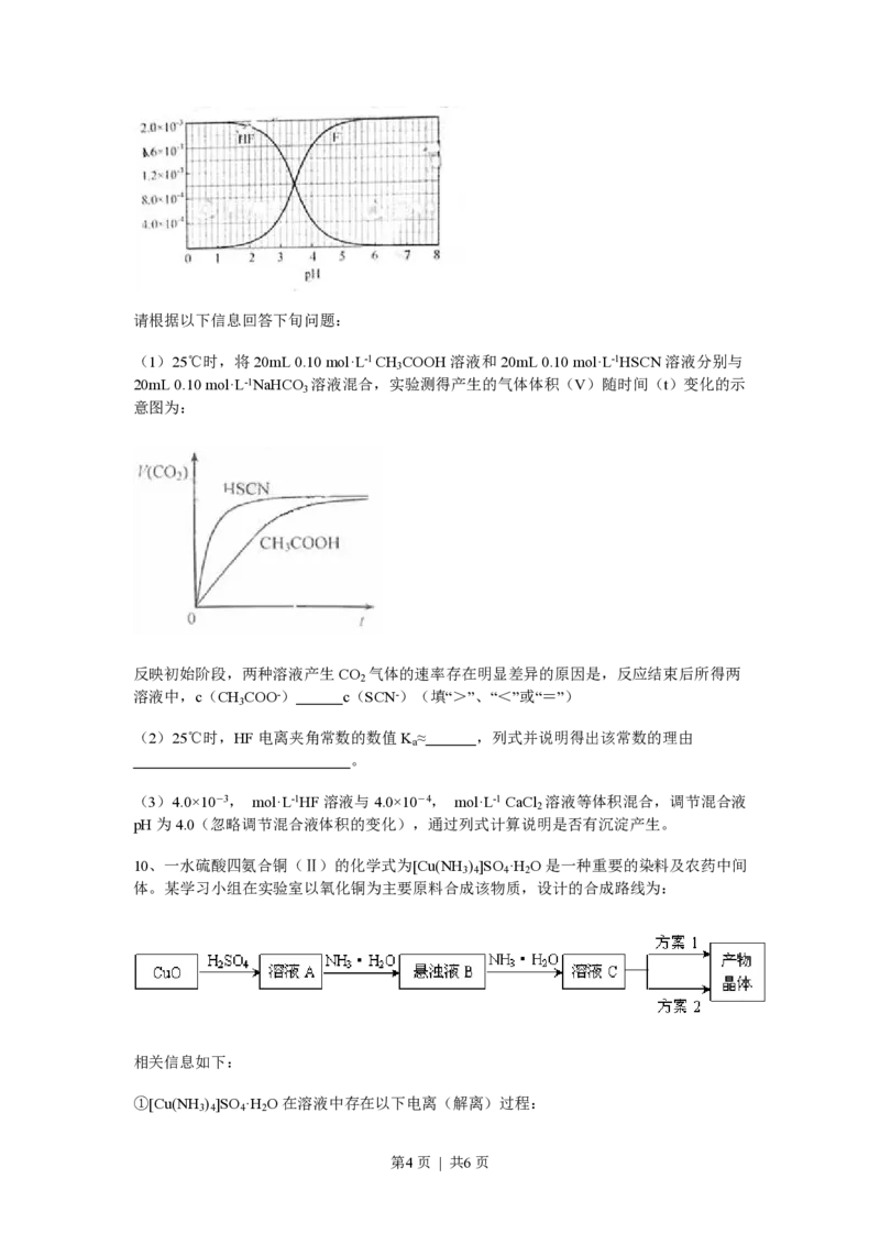 2010年高考化学试卷（浙江）（空白卷）_化学历年高考真题_新&middot;PDF版2008-2025&middot;高考化学真题_化学（按试卷类型分类）2008-2025_自主命题卷&middot;化学（2008-2025）(1)