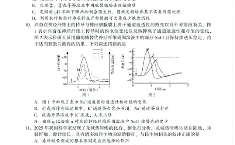 湖南省邵阳市2025届高三下学期第三次联考生物试题（含答案）_2025年5月_2505242025届湖南省邵阳市高三下学期第三次联考（全科）