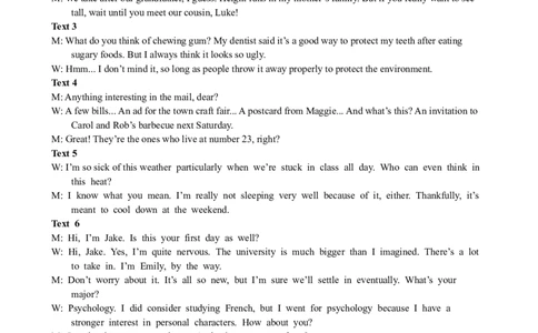 哈三中2025年高三学年第一次模拟考试英语答案_2025年3月_250305黑龙江省哈尔滨市第三中学校2025年高三学年第一次模拟考试（全科）_哈三中2025年高三学年第一次模拟考试英语