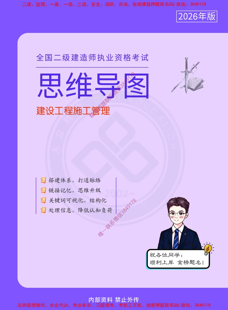 2026年二建《建设工程施工管理》思维导图_2026二建全科_2026二级建造师（持续更新）看这里_2026二建管理SVIP_01-精华文档✿电子教材✿历年真题
