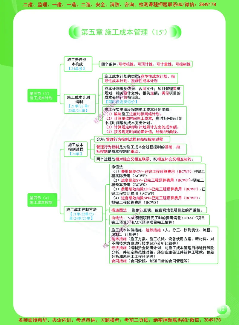 2026年二建《建设工程施工管理》思维导图_2026二建全科_2026二级建造师（持续更新）看这里_2026二建管理SVIP_01-精华文档✿电子教材✿历年真题