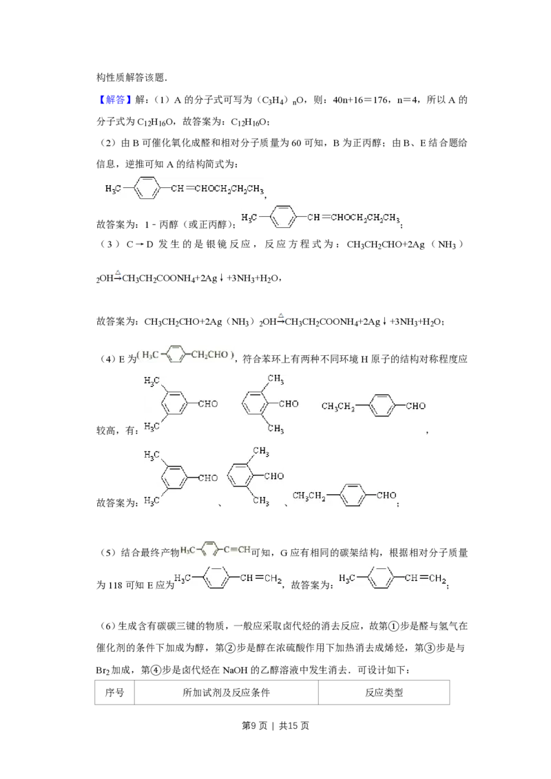 2010年高考化学试卷（天津）（解析卷）_化学历年高考真题_新&middot;PDF版2008-2025&middot;高考化学真题_化学（按年份分类）2008-2025_2010&middot;高考化学真题