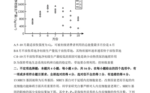 2024届明日之星高考生物精英模拟卷湖南版_2024高考押题卷_72024正确教育全系列_2024明日之星全系列_（新高考）2024《明日之星&middot;高考精英模拟卷》（九科全）各一套