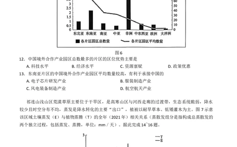 地理试卷_2025年11月_251126湖北省华大新高考联盟2026届高三11月教学质量测评（全科）_1209215425_华大新高考联盟2026届高三上学期11月测评地理试题+答案