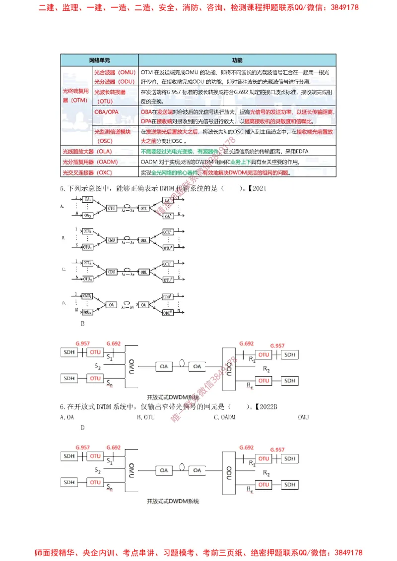 1.1-1.2精讲课后练习答案解析._2026年一级建造师_2026年一建通信_2025年一建通信SVIP_02-基础精讲✿高端面授✿深度强化_11-通信《直播精讲班》牛飞SMR推荐