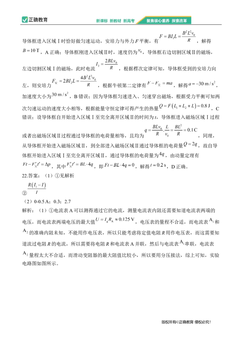 2024届明日之星高考理科综合精英模拟卷新课标卷_2024高考押题卷_72024正确教育全系列_2024明日之星全系列_（全国卷）2024《明日之星&middot;高考精英模拟卷》（九科全）各一套