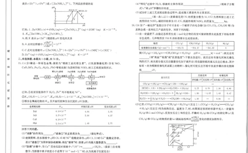 江西省2025届高三下学期3月百万大联考（金太阳25-4001C）化学_2025年3月_2503202025届江西省高三金太阳3月联考（JX-4001C）（全科）_2025届江西省高三金太阳3月联考（JX-4001C）化学