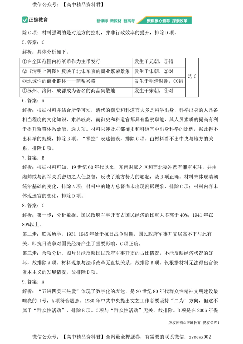 2024届明日之星高考历史精英模拟卷浙江版_2024高考押题卷_72024正确教育全系列_2024明日之星全系列_（新高考）2024《明日之星&middot;高考精英模拟卷》（九科全）各一套