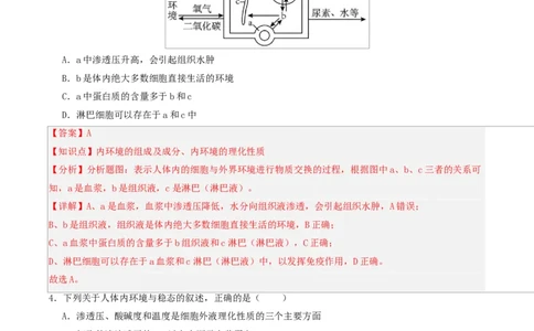 高二生物第一次月考卷多选题版（全解全析）（人教版2019）_1多考区联考试卷_2510142025-2026学年高二生物上学期第一次月考试题