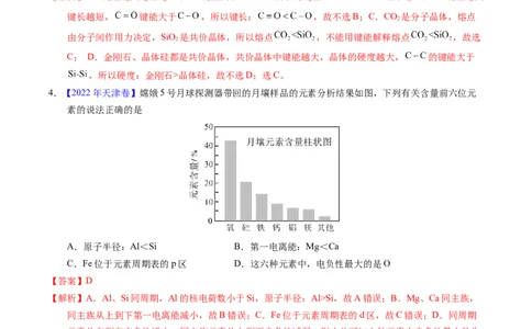 专题30元素周期律（解析卷）_近10年高考真题汇编（必刷）_十年（2014-2024）高考化学真题分项汇编（全国通用）_十年（2014-2023）高考化学真题分项汇编（全国通用）