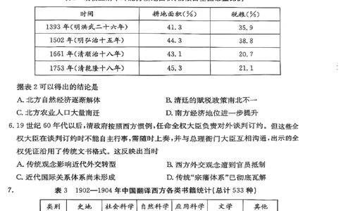 四川省（科大讯飞大数据）2025届高三第二次教学质量联合测评历史_2025年5月_250515四川省2025届高三第二次教学质量联合测评（全科）_四川省2025届高三第二次教学质量联合测评历史