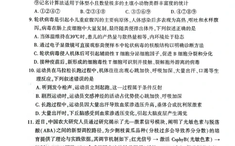生物试卷_2025年10月_251028河南省豫西北教研联盟2026届高三上学期第一次质量检测（全科）_河南省豫西北教研联盟2025-2026学年高三上学期第一次质量检测生物试卷（有答案）