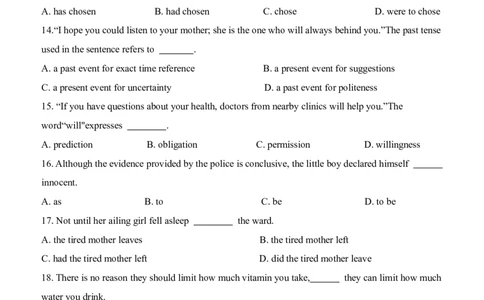 01-XH2024专四预测第1套试题_2025专四专八真题及备考资料_2025专四备考资料_022025专四预测押题卷13+5套_2024年专四预测押题卷13套（附听力及答案解析）_2024年专四预测卷5套