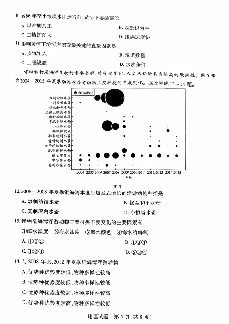 地理试卷_2025年9月_250920河南省天一大联考2026届高三上学期调研考试（全科）_河南省天一大联考2026届高三上学期调研考试地理试卷（含答案）