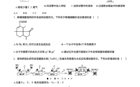 山东省青岛市2024-2025学年高三上学期1月期末化学试题+答案_2025年1月_250126山东省青岛市2025届高三1月期末考